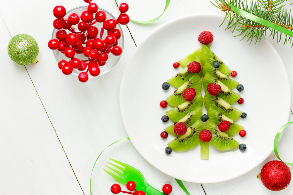 Christmas fruit salad