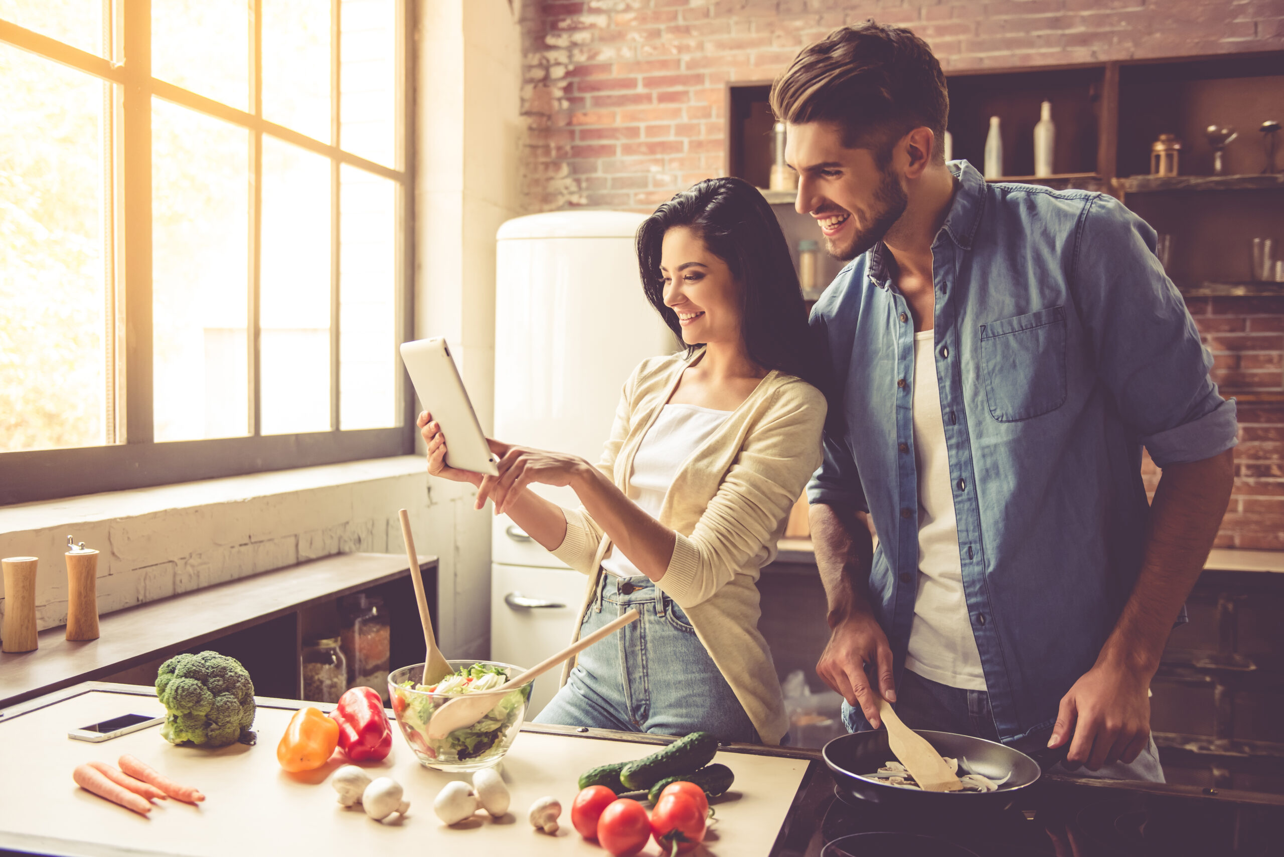 couple discussing the connection between the gut microbiome and mental health